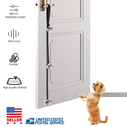 Dog Doorbells Adjustable Pet Doorbells Dog Potty Bells for Dog Training 7 Extra Large Loud 1.4Ó DoorBells