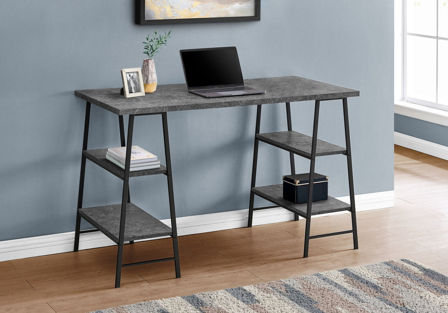 Computer Desk for Home Office with Storage Shelves