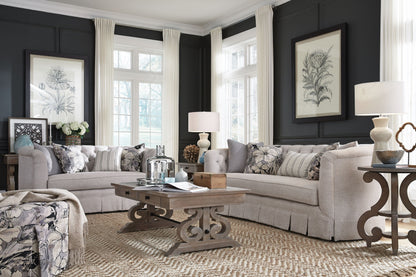 Tinley Park - Rectangular End Table - Dove Tail Gray