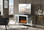 Noralie TV Stand with LED Electric Fireplace