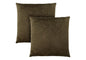 Square Decorative Throw Pillows with Hypoallergenic Insert