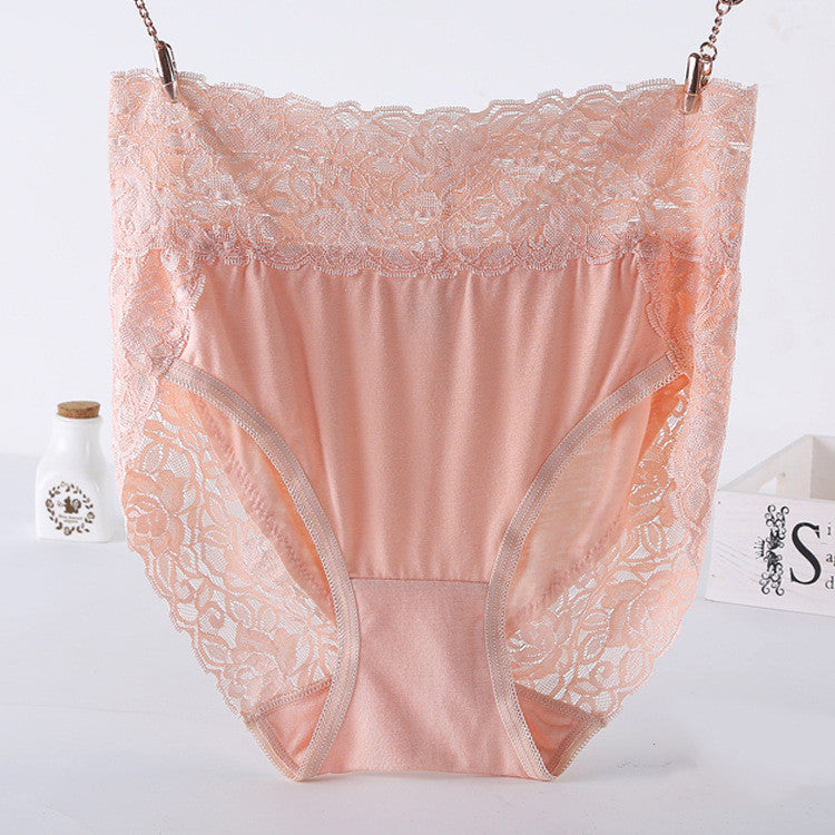 Plus Size Modal Lace Panties Women's