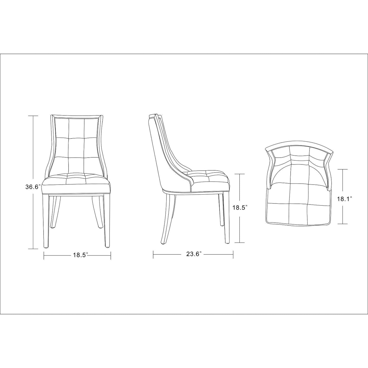 Fifth Avenue - Dining Chair (Set of 2)