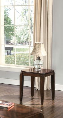 Docila 3-Piece Walnut Coffee and End Table Set