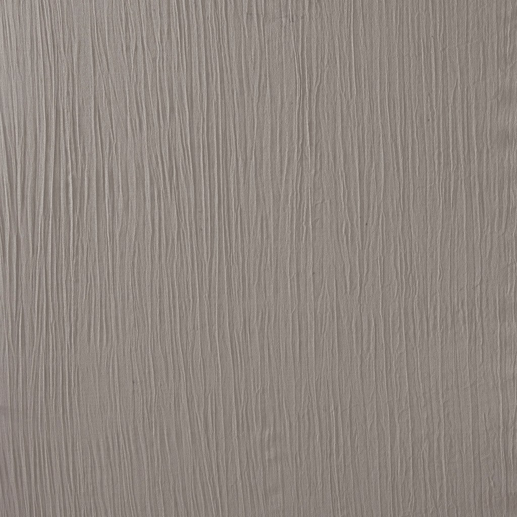 Solid Crushed Curtain Panel Pair (2 Pcs) - Grey
