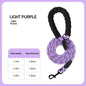 Thickened Reflective Dog Leash - Durable Nylon Pet Walking Lead for Medium Large Dogs