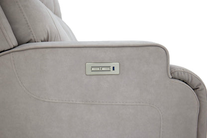 Ashbee - Power Sofa With Power Recline, Power Headrest, Zero Gravity And 3" Footrest Extension