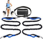 New Product Amazon Cross-Border Pet Dog Running Leash Set Reflective Night Running Waist Bag