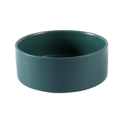 Pet Ceramic Bowl In Stock Simple Style