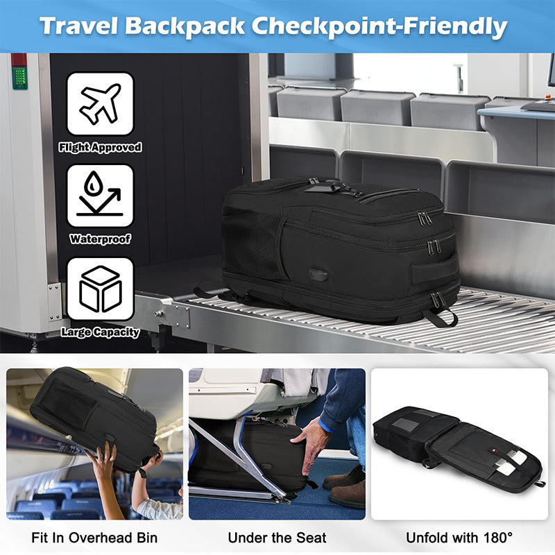 Waterproof Business Backpack Multi-functional For Business Travel