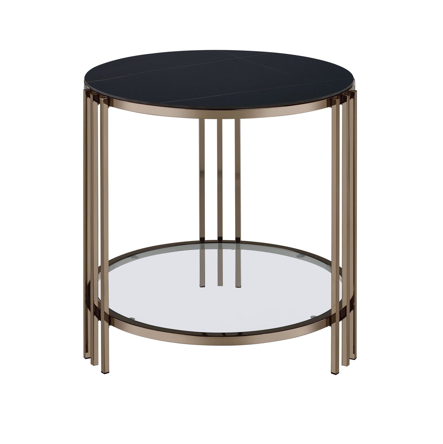 Abisha - Sintered Stone Top Round Tables