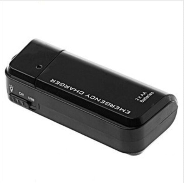 No 5 Two Dry Batteries Emergency Charging Case