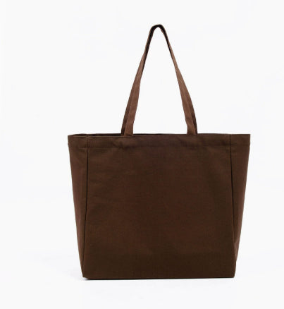 Fashionable Eco-friendly Colorful All-cotton Tote Canvas Bag