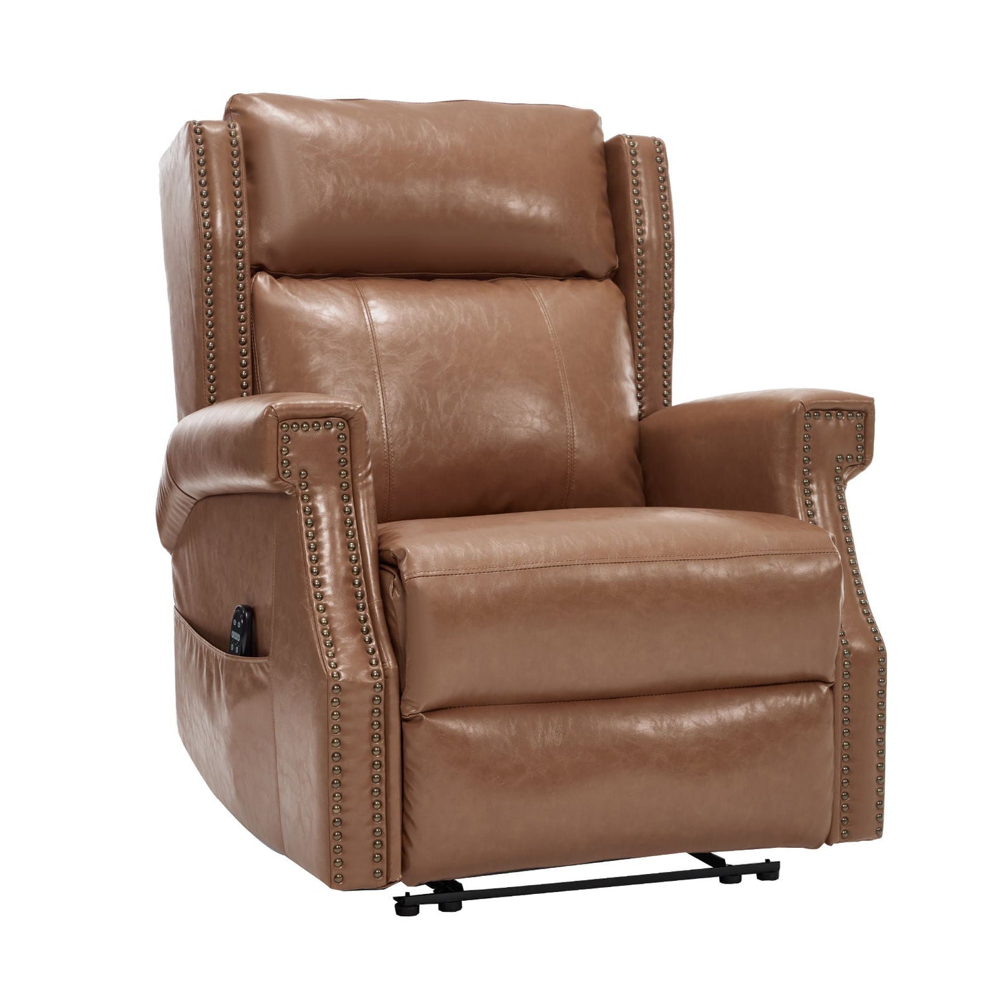 Manual Recliner Chair  With Heavy Duty Motion Mechanism, 8 Vibrating Nodes And 3 Massage Modes For Living Room