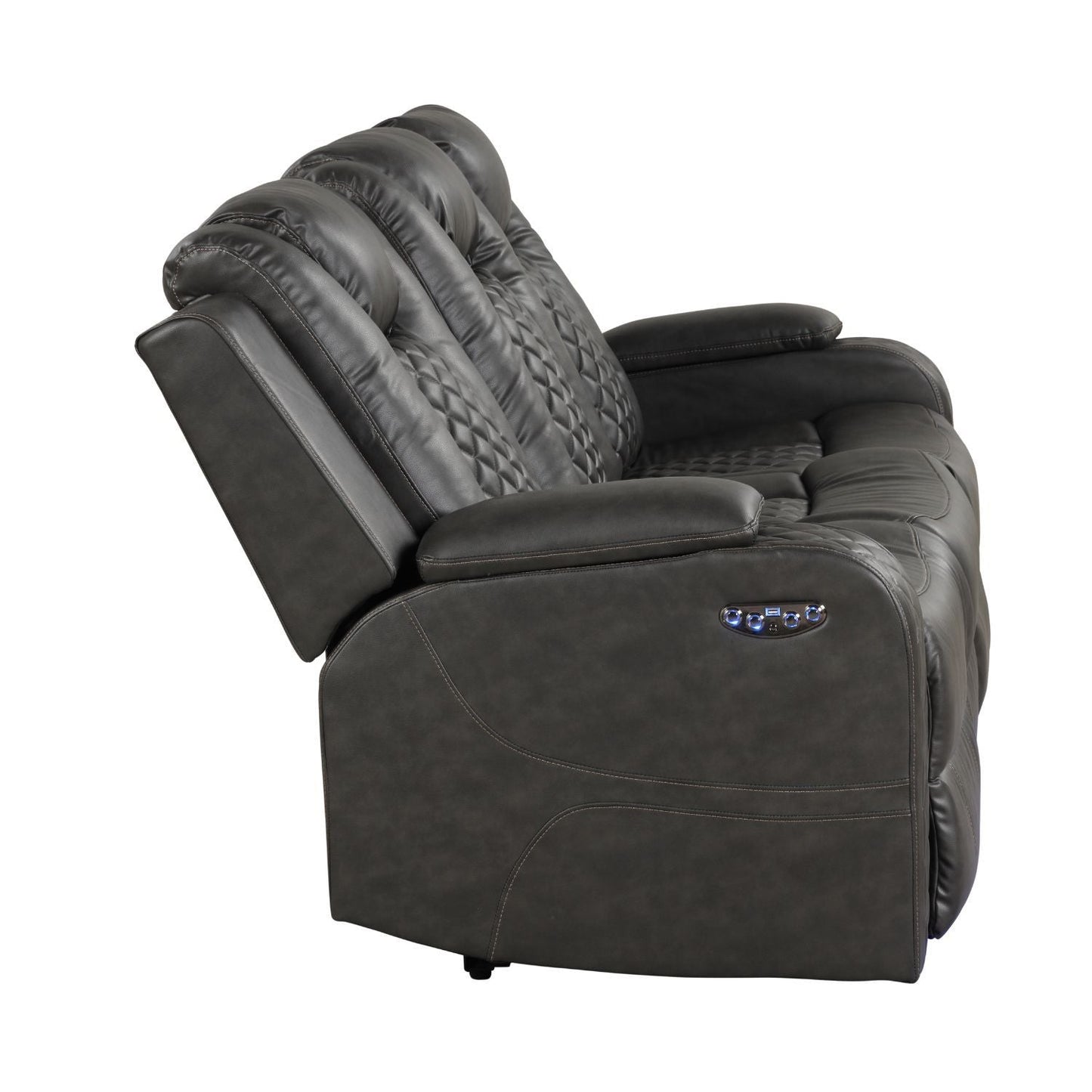 Benz - Power Reclining Sofa With LED Lighting