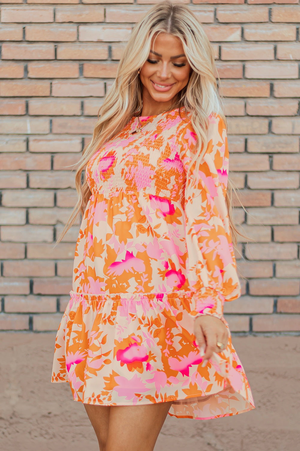 Emmaline Ruffle Mini Dress