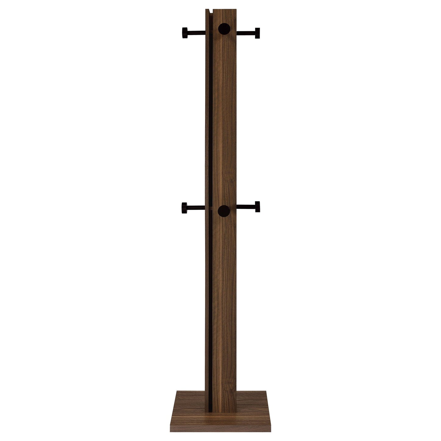 Rawlins - Coat Rack With 8 Hooks - Walnut