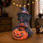 Halloween Labrador Puppy Statue