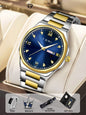 Simple Diamond Encrusted Quartz Watch Fashionable