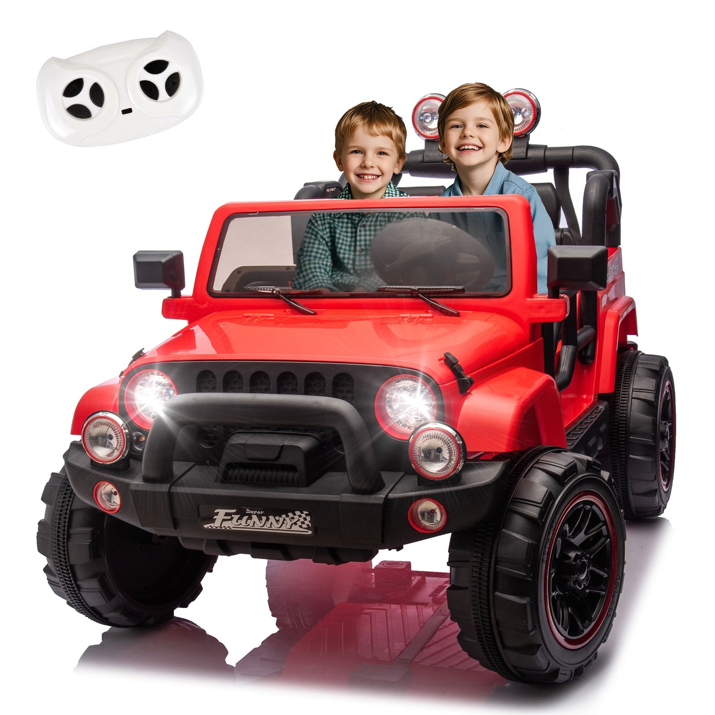 24V Kids Ride-On Electric Car with Parental Control