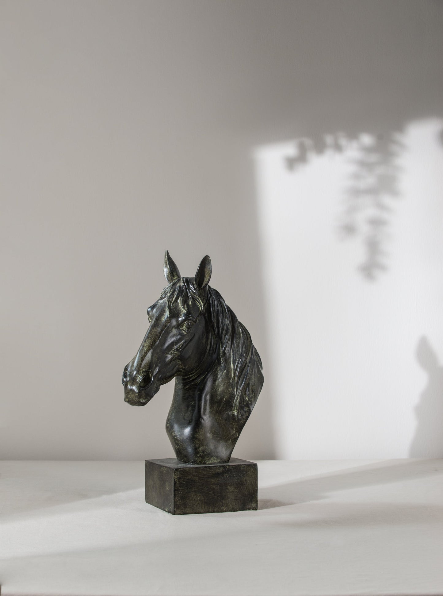 13x5.7x15.8 Equine Sculpture On Base