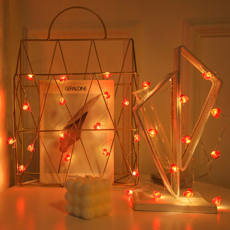 LED Love Copper Wire Starry Valentine's Day Trunk Proposal Light