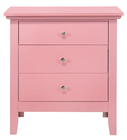 3 Drawer Nightstand & Dove Tailed Drawers