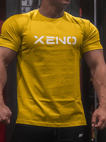 Men's Plus Size Round Neck Short Sleeve T-Shirt