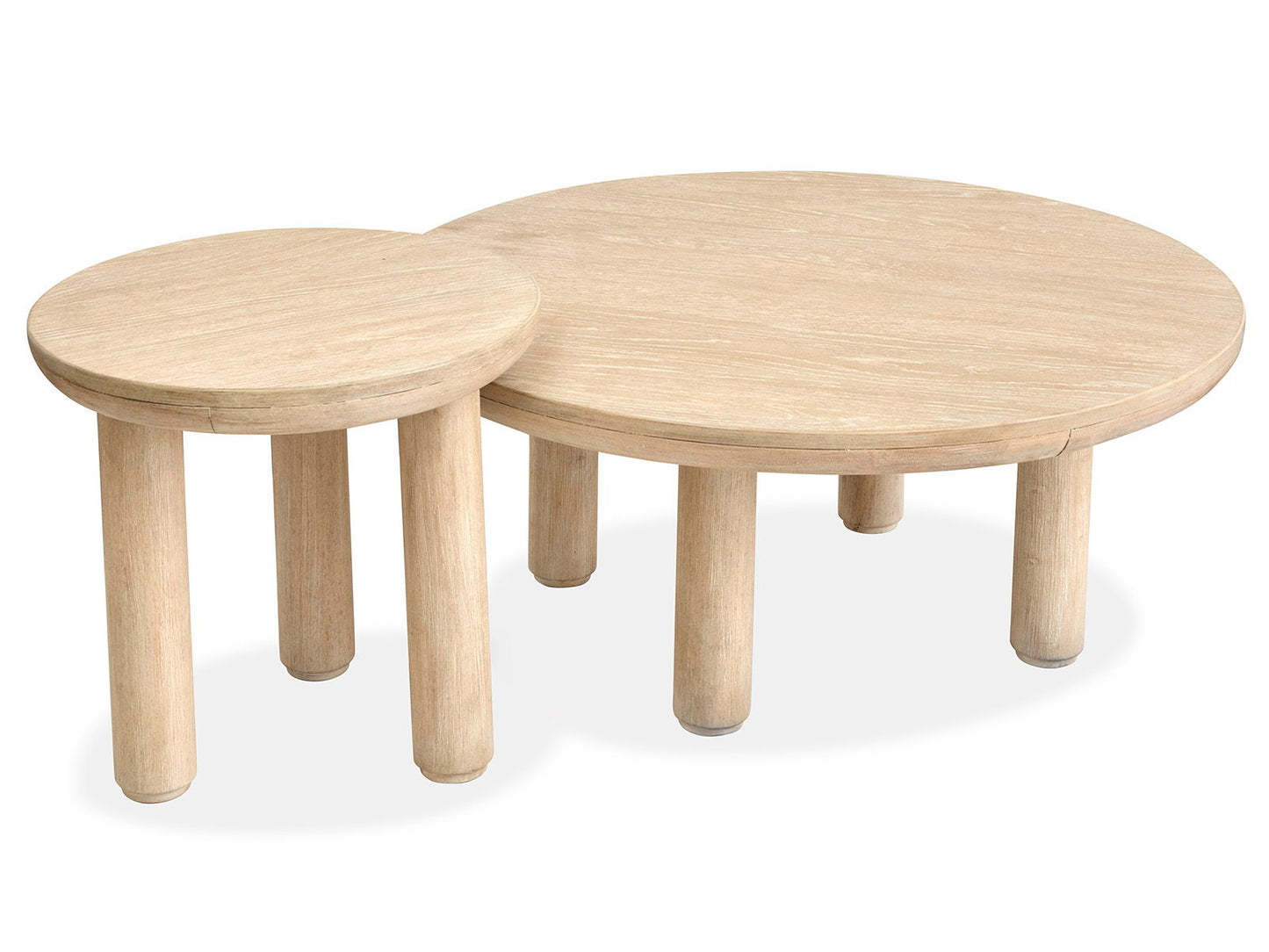Sunset Cove - Nesting Cocktail Table With Casters