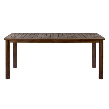 Rectangular Acacia Outdoor Dining Table
