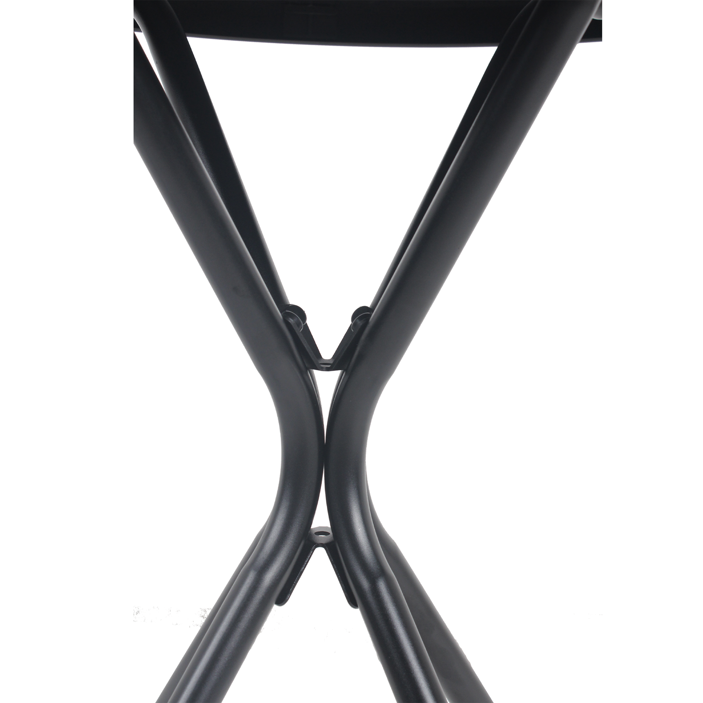 3-Piece Outdoor Patio Furniture Set with Foldable Chairs & Tempered Glass Table