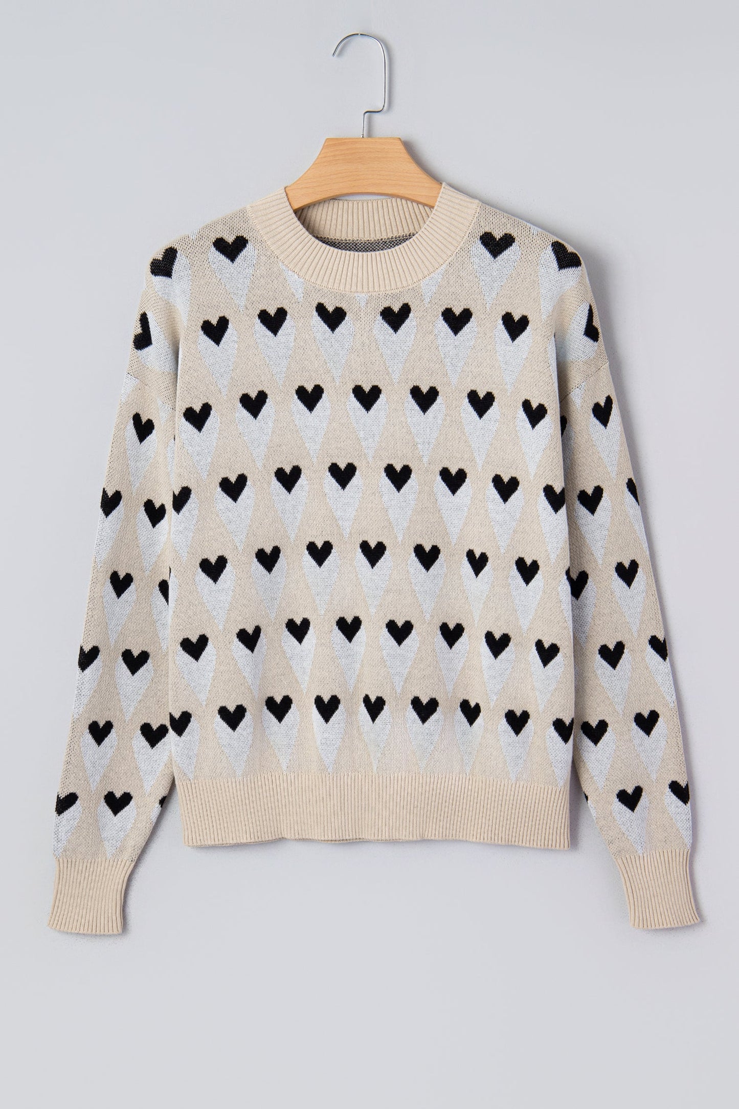 Aspyn Ribbed Trim Loose Sweater