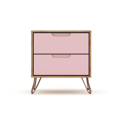 Rockefeller - 2 Drawer Nightstand