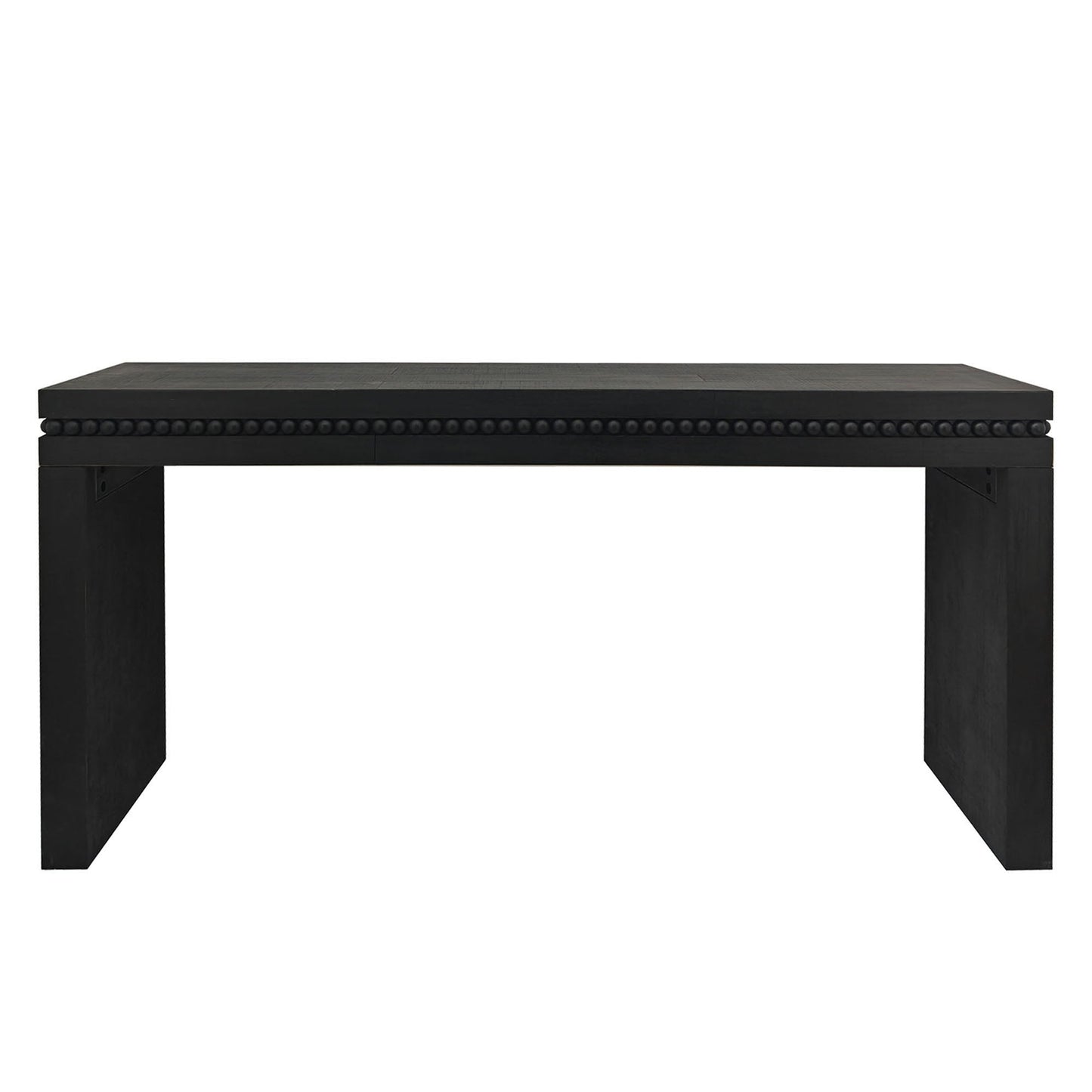 Modern Rustic Wood Table, Rectangular Living Room Center Table With Floating Top Design