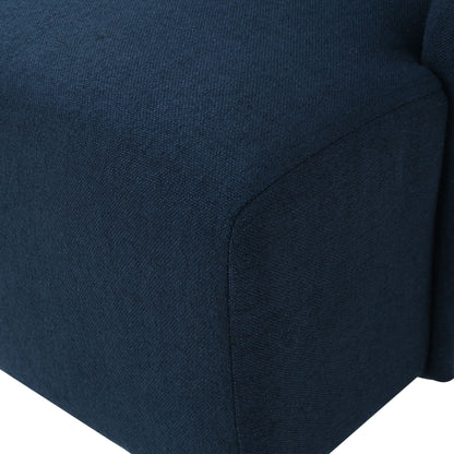 Alight Upholstered Dining Chair With High Back And Birch Wood Legs