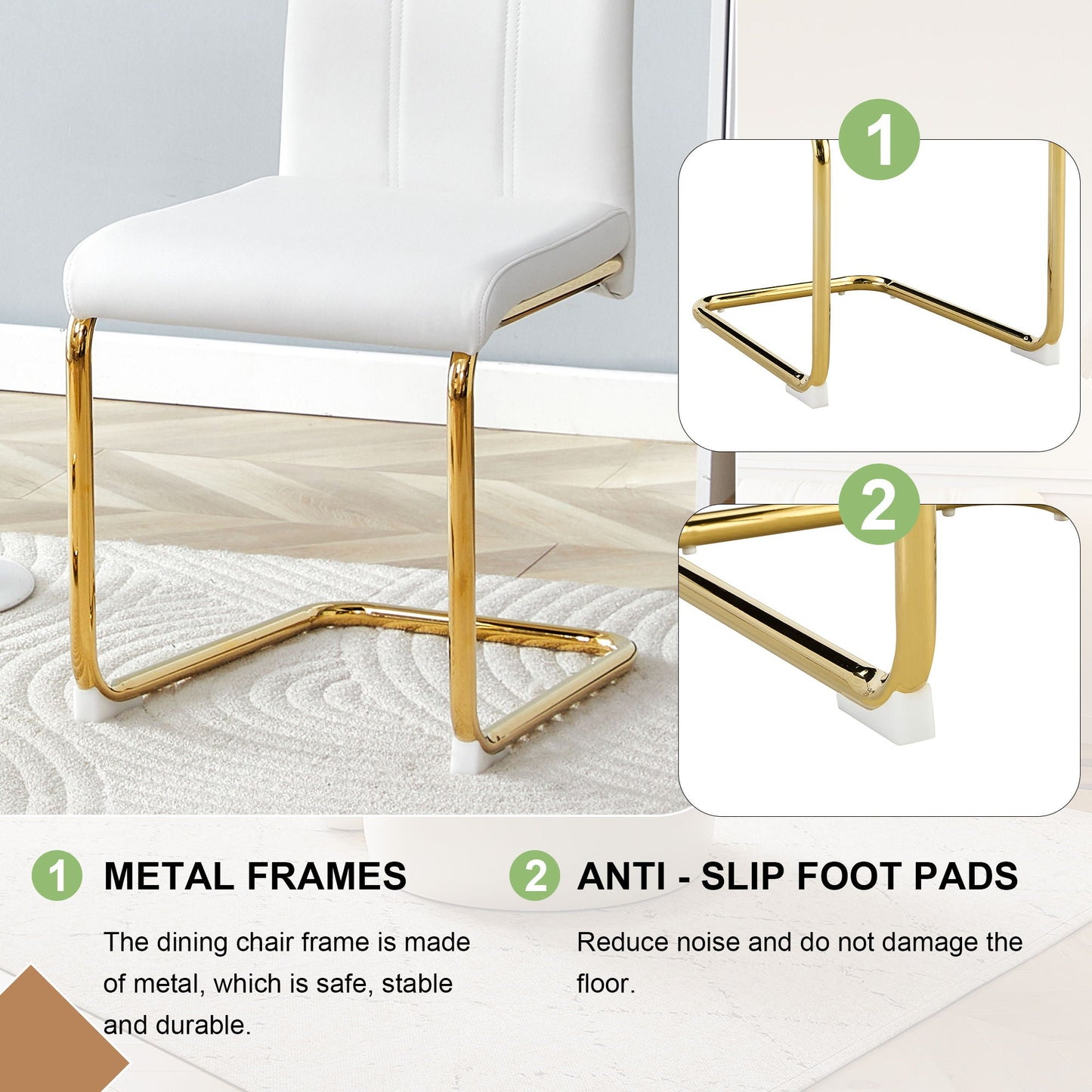 Luxury Aesthetic Upholstered Dining Chairs For Dining Room