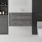 36 Inch Floating Bathroom Vanity with Sink, Soft-Close Door, Ceramic Sink, Plywood
