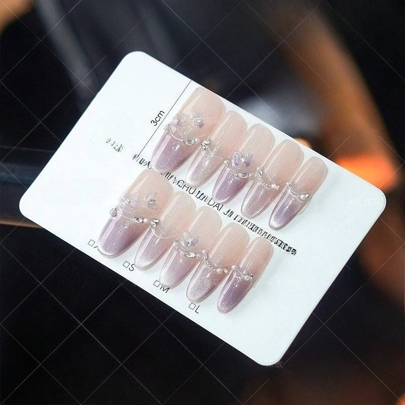0961- Handmade press on nails fake nails removable