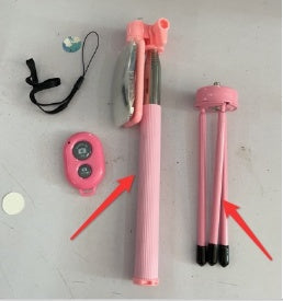 New Bluetooth Selfie Stick Tripod with Remote Control for Smartphones - Portable Mobile Monopod for Easy Selfies