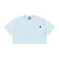 Loki & Ivy Women's Mineral Wash Cotton Crop T-Shirt