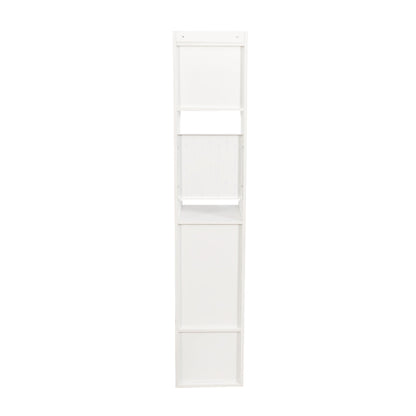 70.87" H Tall Bathroom Storage Cabinet with 1 Door and 2 Drawers