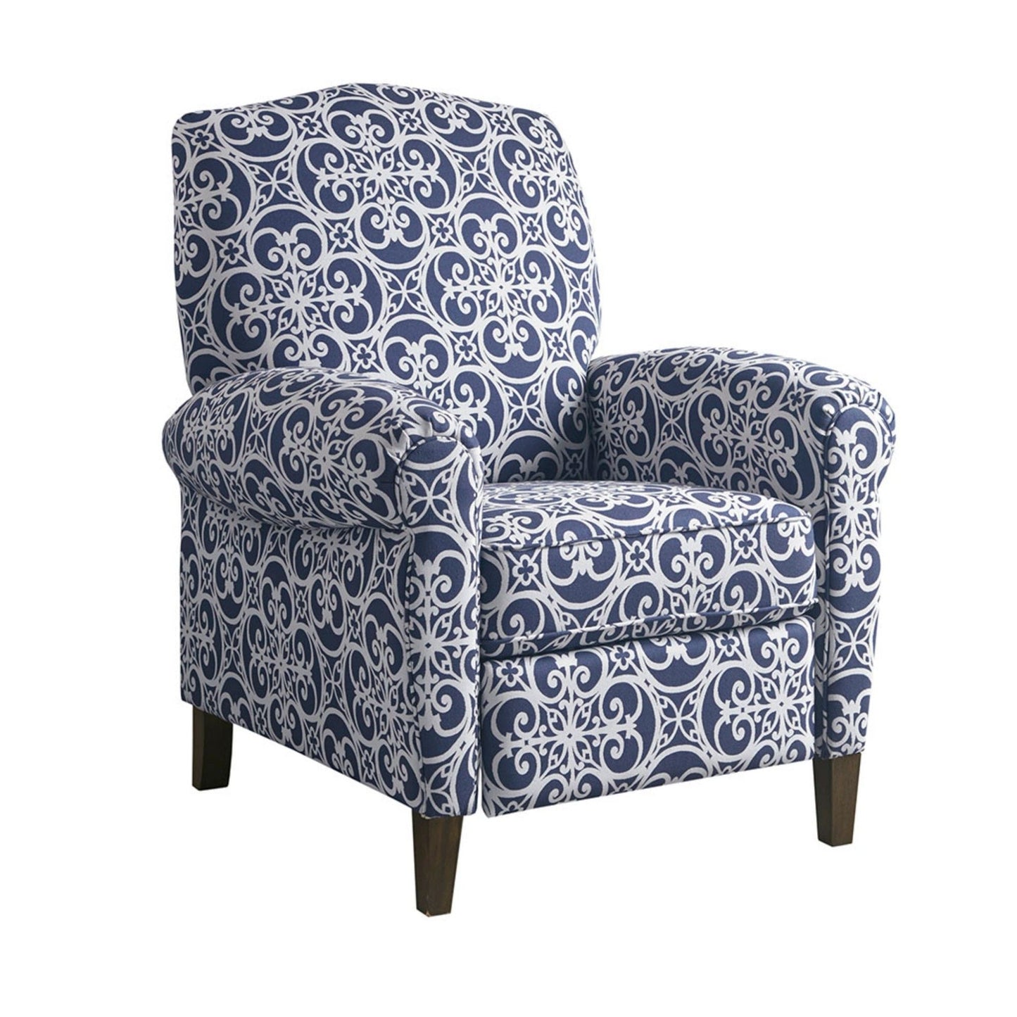 Kirby Transitional Push Back Recliner Chair