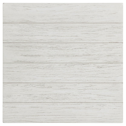 Payne 1-drawer Wood End Table with Shelf Distressed White