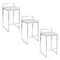 Fuji - Elegant Design Contemporary Stackable Counter Stool