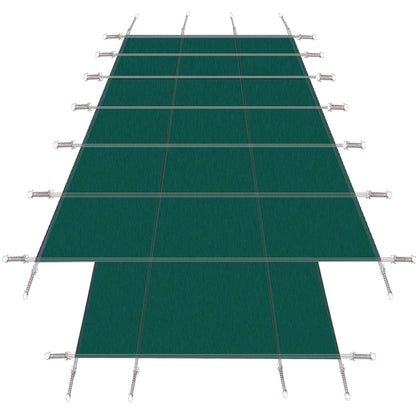 16 x 32 Ft High Strength Pool Safety Cover for Inground Pools