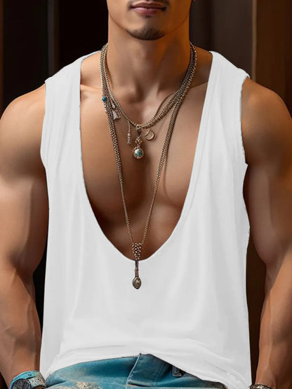 Men's Wide Strap Tank