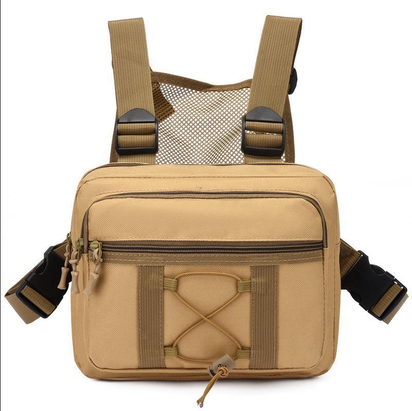 Outdoor Tactical Chest Pack Camouflage For Sports And Training Close-fitting