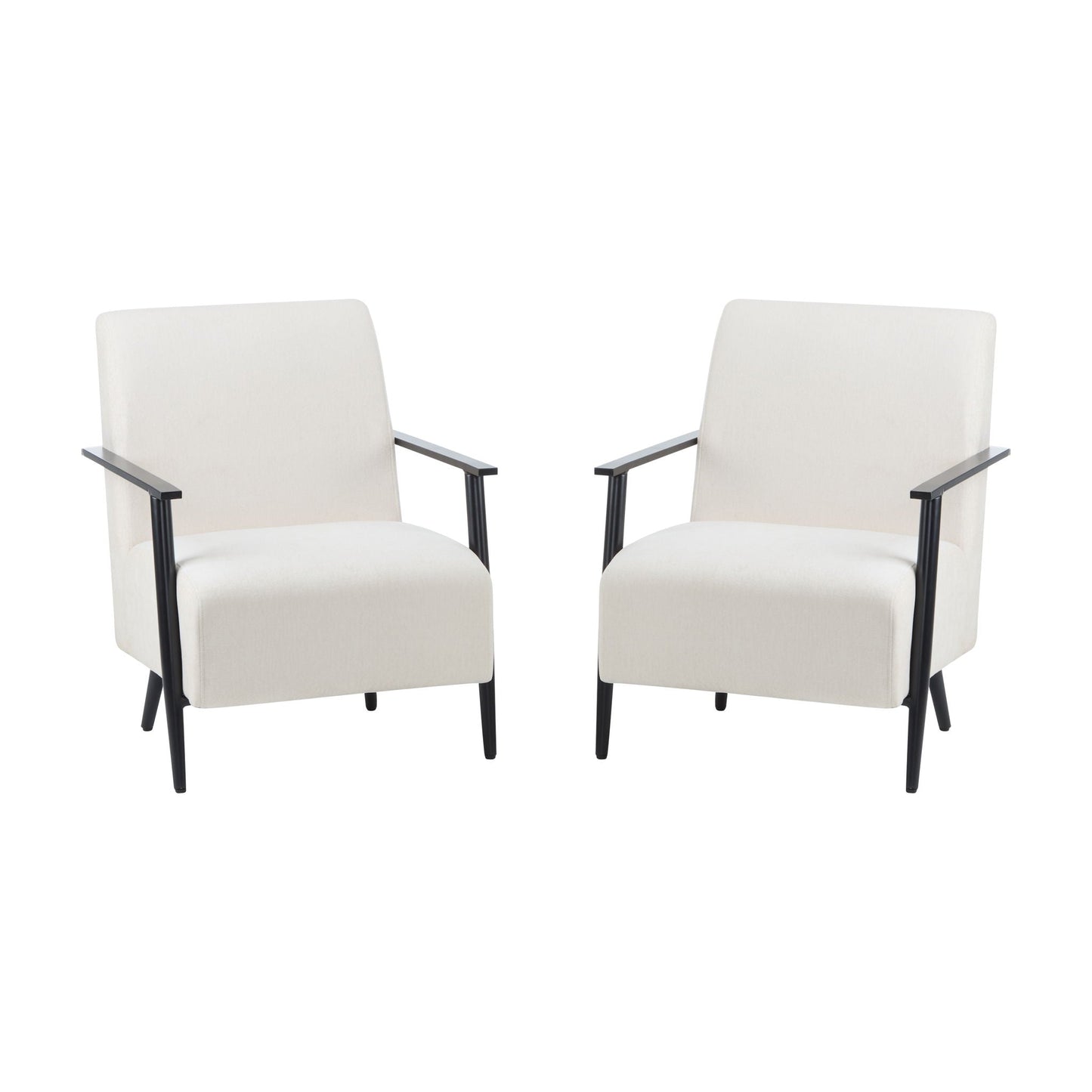 Modern Lounge Chair With Upholstery