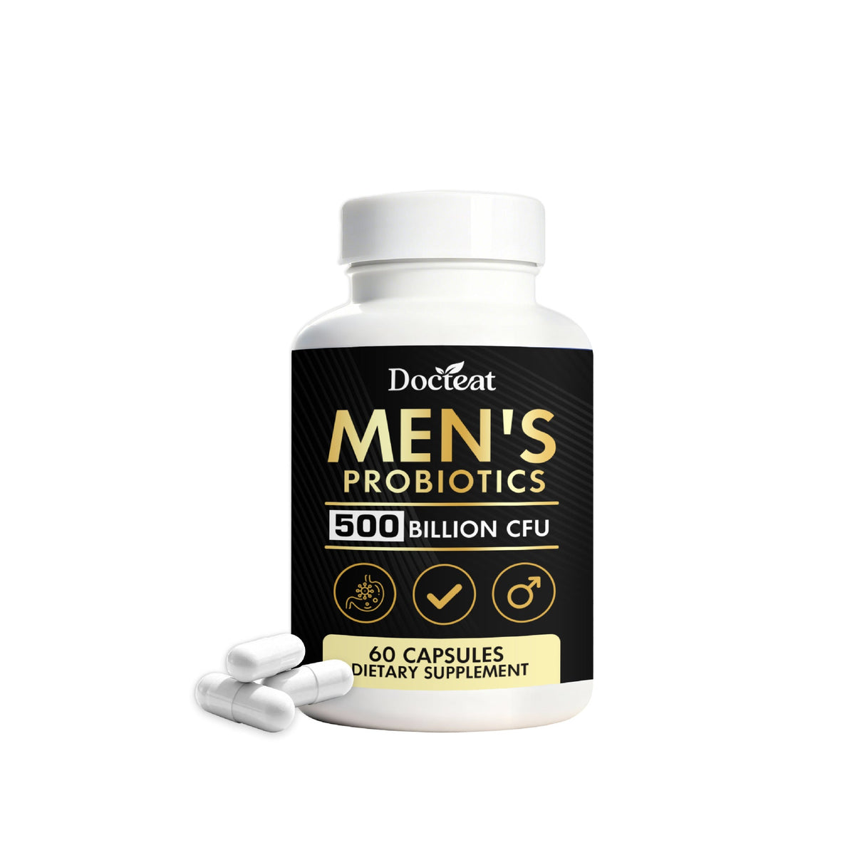 Mens Multi-Strain Probiotic Capsules