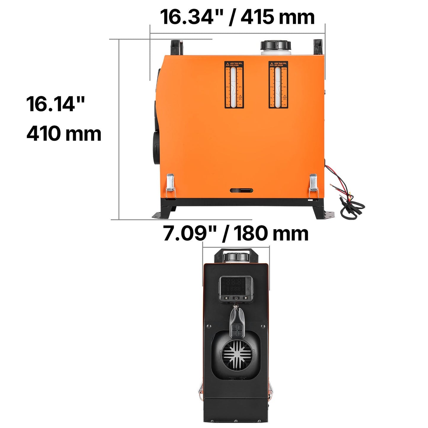 Diesel Air Heater Diesel Parking Heater 8 kW DC 12-24V with Remote Control